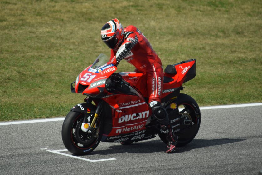 Pirro e la sua Ducati